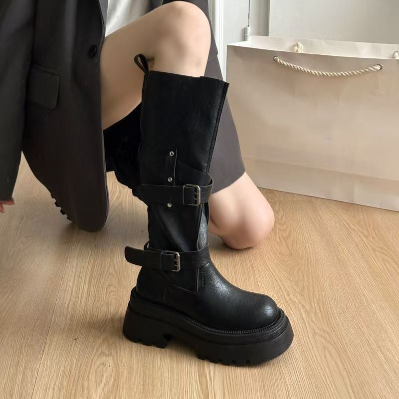 Vintage Fashion Boots - 2026 New Vintage Thick Bottom Woman