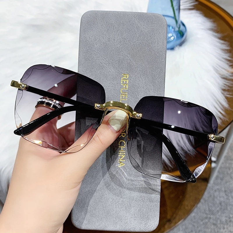 Vintage Outdoor Fashion - 1/3PCS New Rimless Women's Sunglasses Fashion
