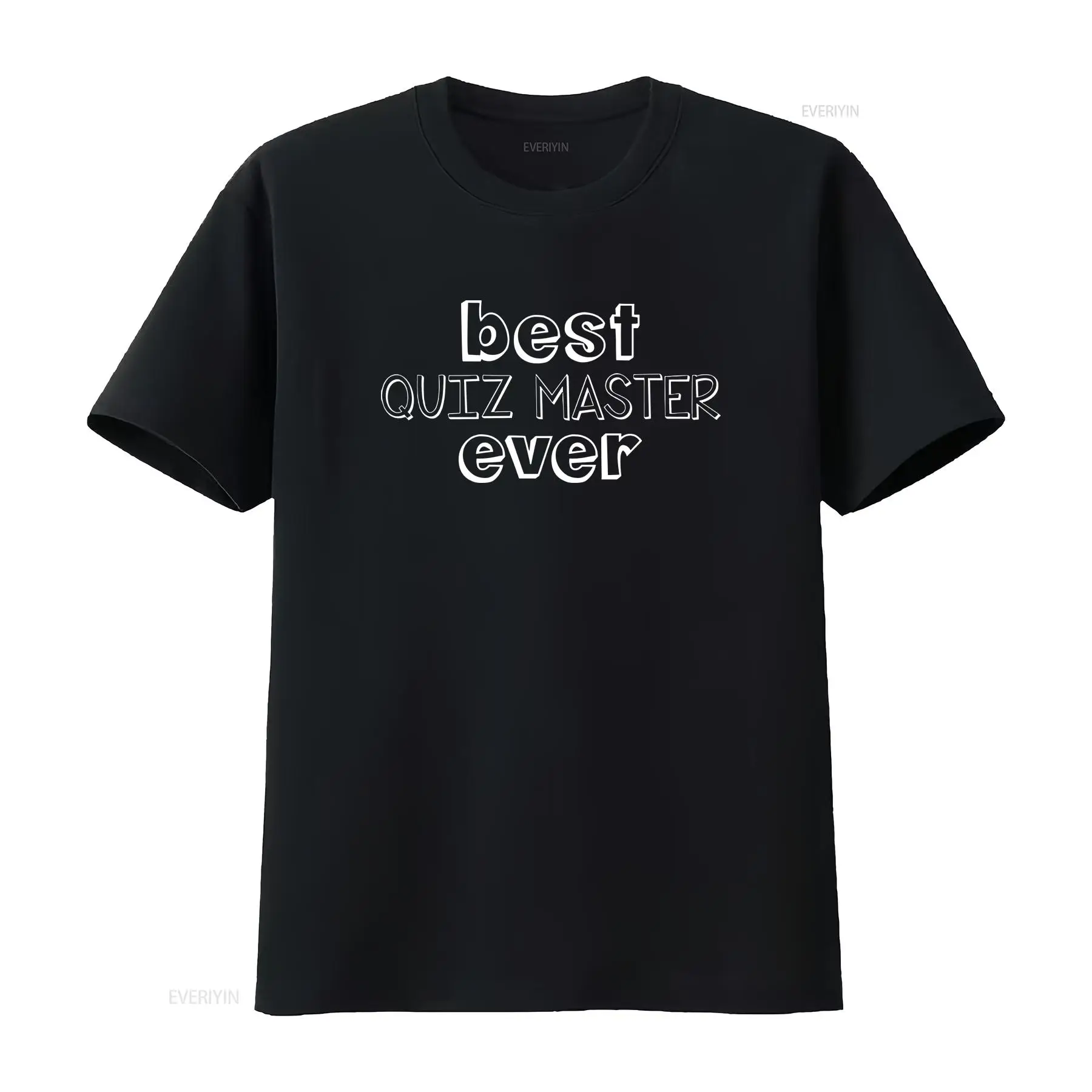 Vintage Fashion Quiz - Best Quiz Master Ever Mens T