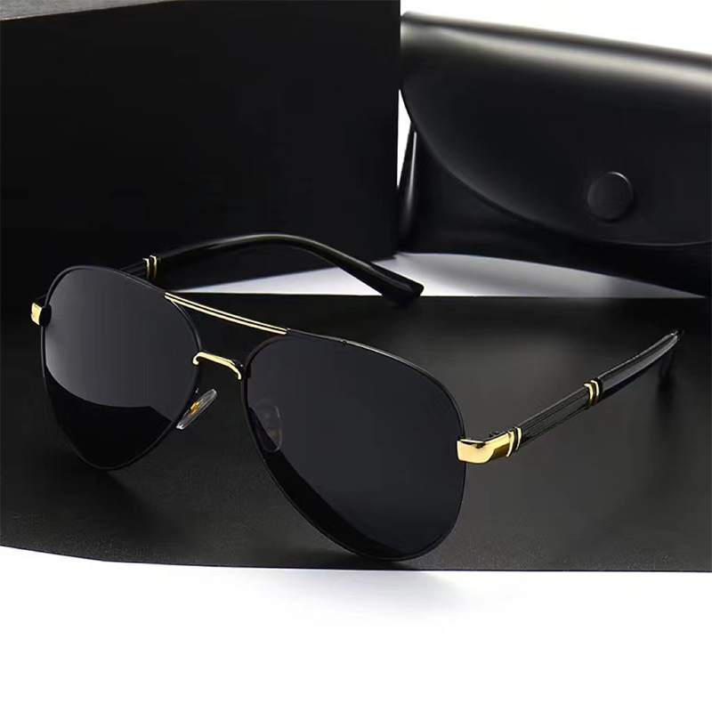 Vintage Outdoor Fashion - Luxury Men's Polarized Metal Sunglasses Driving