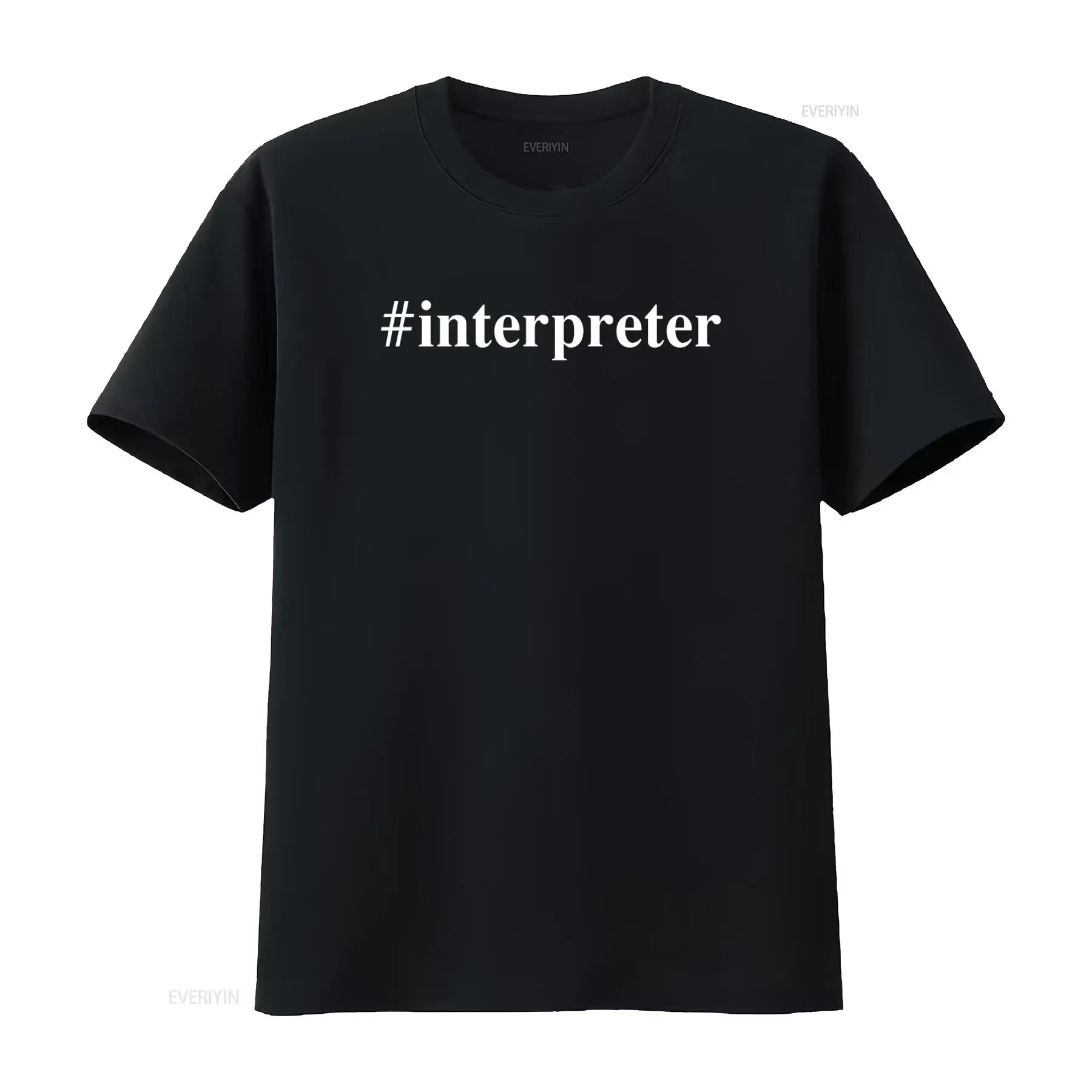 Interpreter T Shirt for Lingui - Vintage Fashion Hashtags 评论和价格