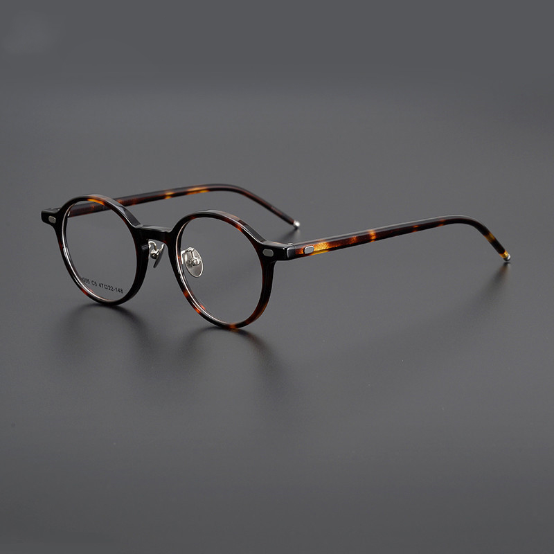 Japanese Vintage Round Acetate - Vintage Fashion Korea 评论和价格