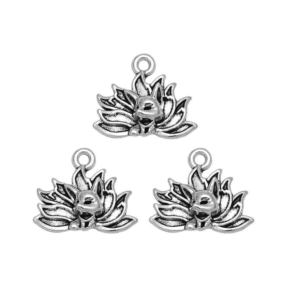 20pcs/Lots 15x18mm Cute Nine-t - Vintage Fashion Korea 评论和价格