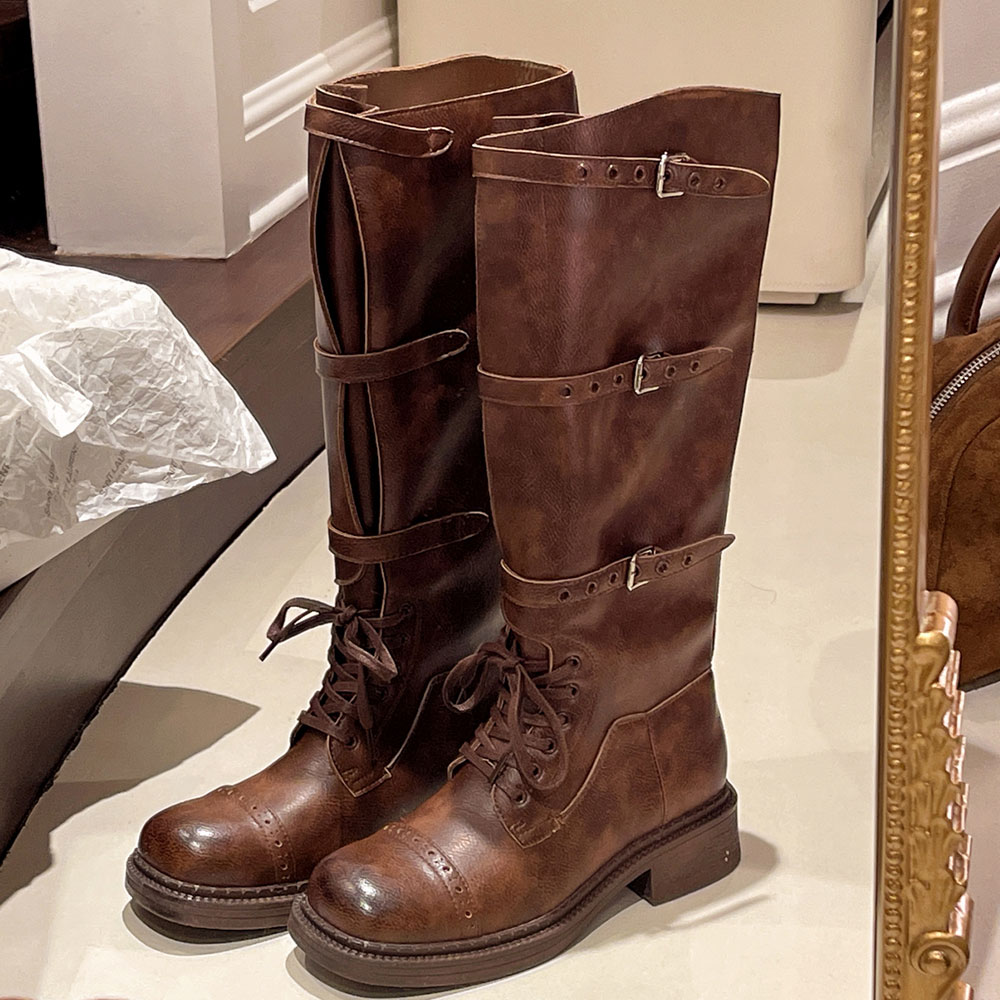 Women's Knee High Boots Vintag - Vintage Fashion Boots 评论和价格