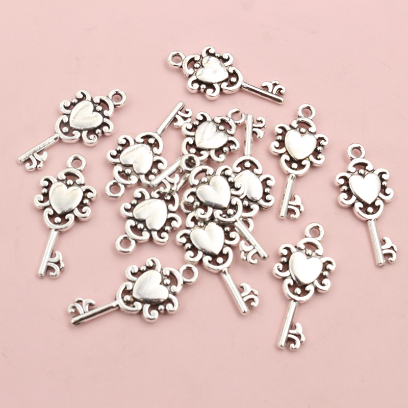 50pcs Vintage Small Key Charms - Vintage Fashion Tumblr 评论和价格