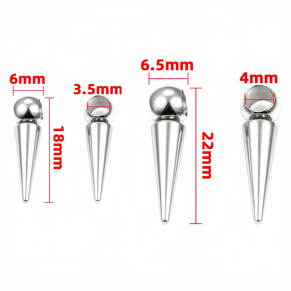 10pcs Retro Cone Charms Pendan - Vintage Fashion Tumblr 评论和价格