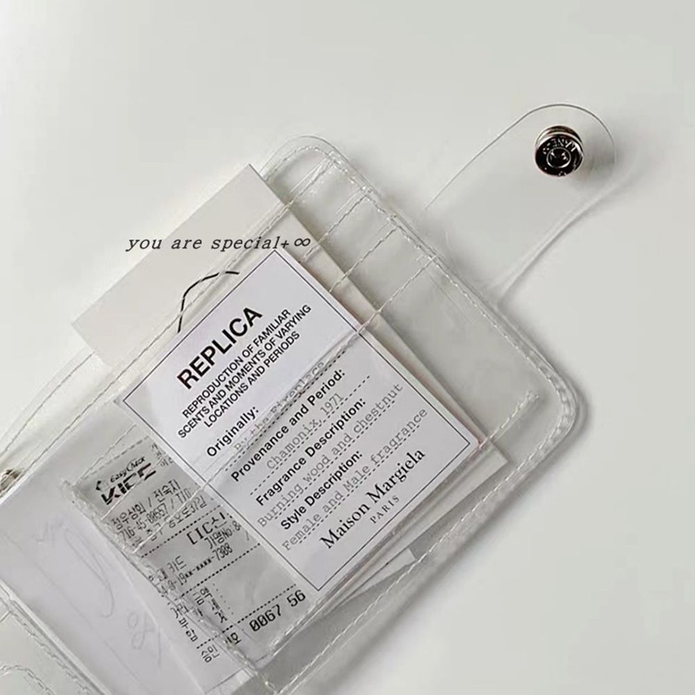 Transparent Bank Credit Card C - Vintage Fashion Korea 评论和价格