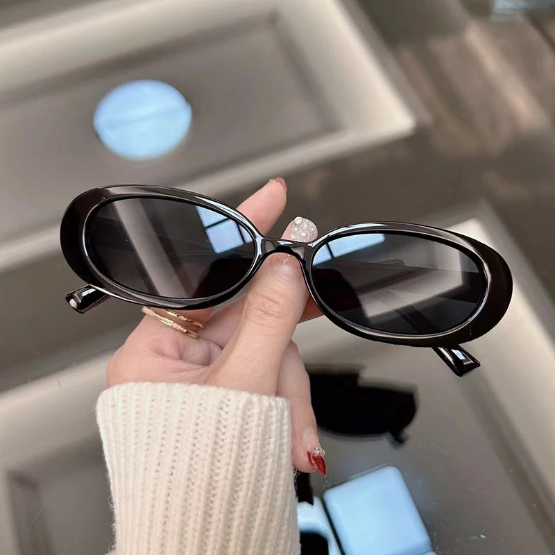 New Oval Vintage Sunglasses Wo - Vintage Outdoor Fashion 评论和价格
