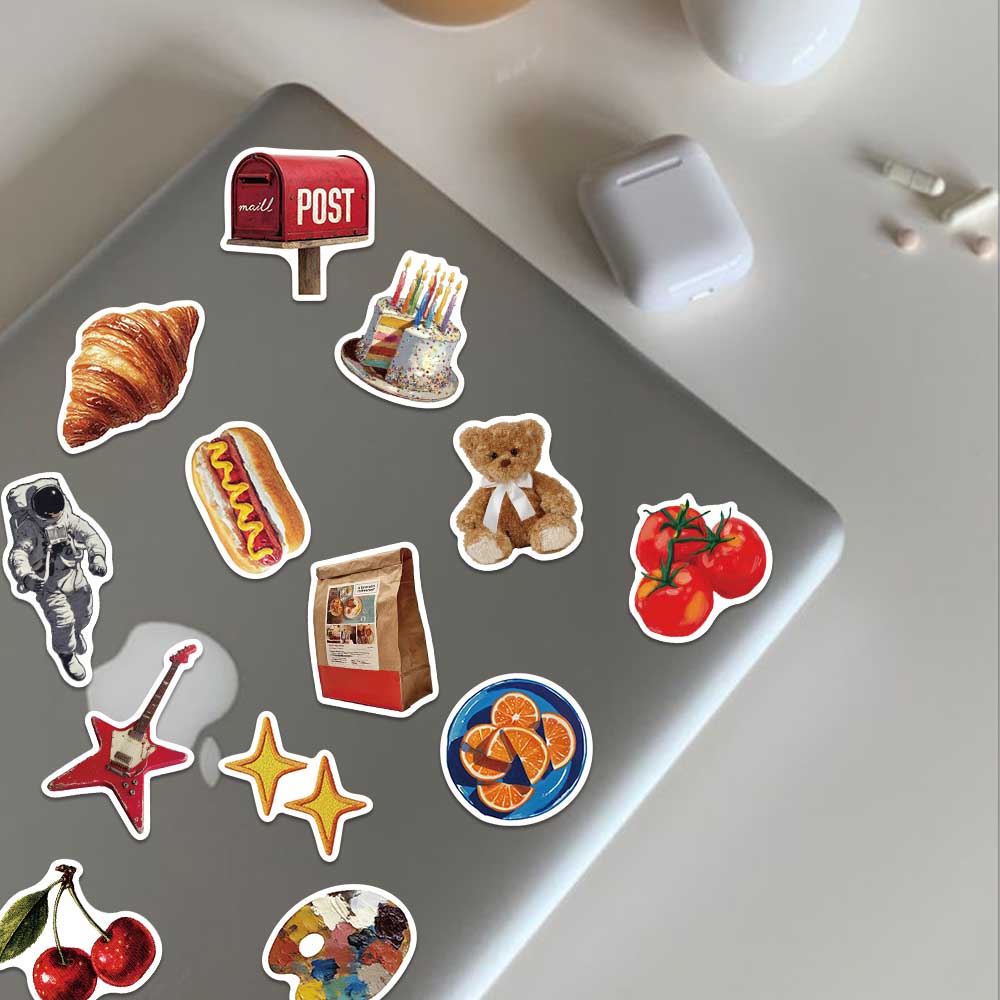 50pcs Vintage Y2K Sticker Fash - Vintage Fashion Magazine 评论和价格