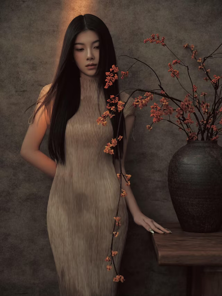 New 2026 Chinese Style Portrai - Vintage Fashion Art 评论和价格