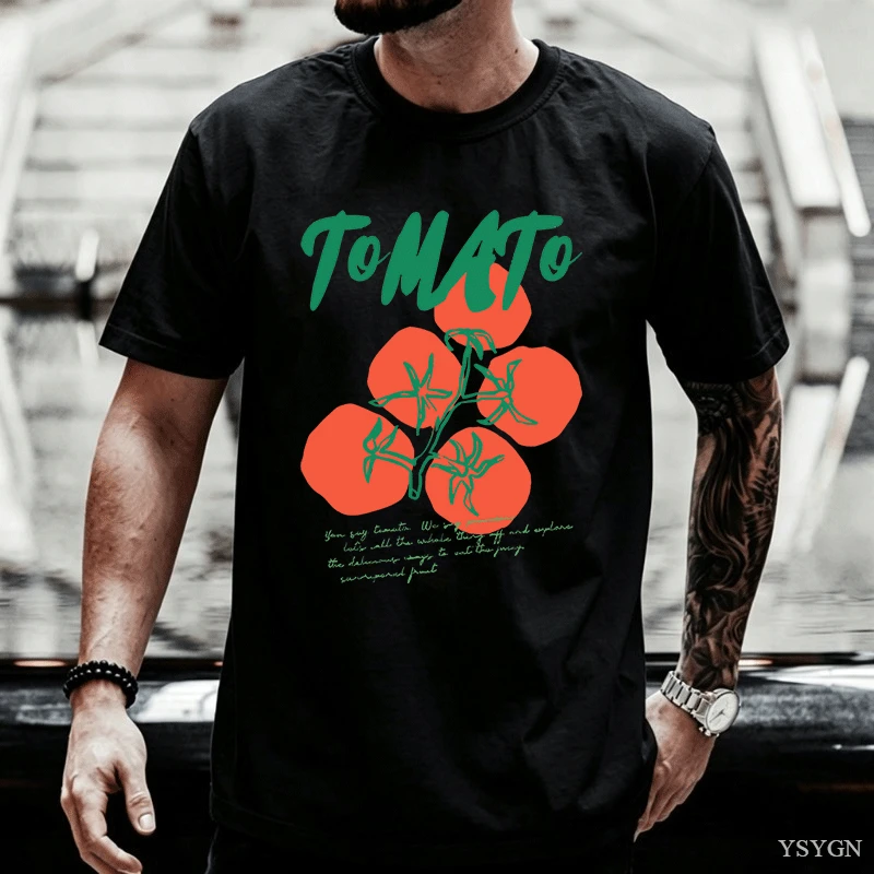 Tomato T Shirt Summer Garden T - Vintage Fashion Market 评论和价格