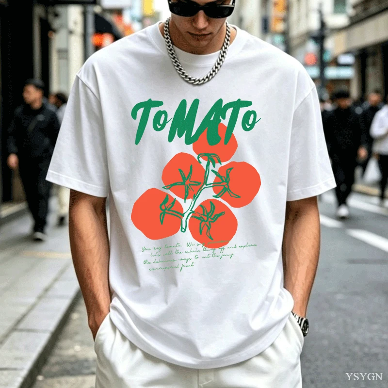 Tomato T Shirt Summer Garden T - Vintage Fashion Market 评论和价格