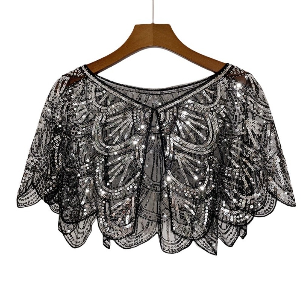 Art Deco Hollowed-out Shawl Be - Vintage Fashion Art 评论和价格