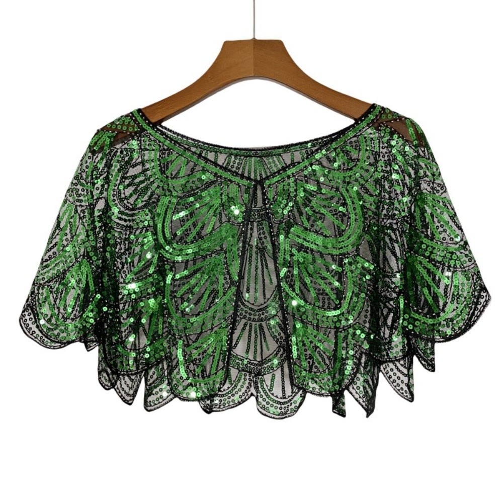 Art Deco Hollowed-out Shawl Be - Vintage Fashion Art 评论和价格