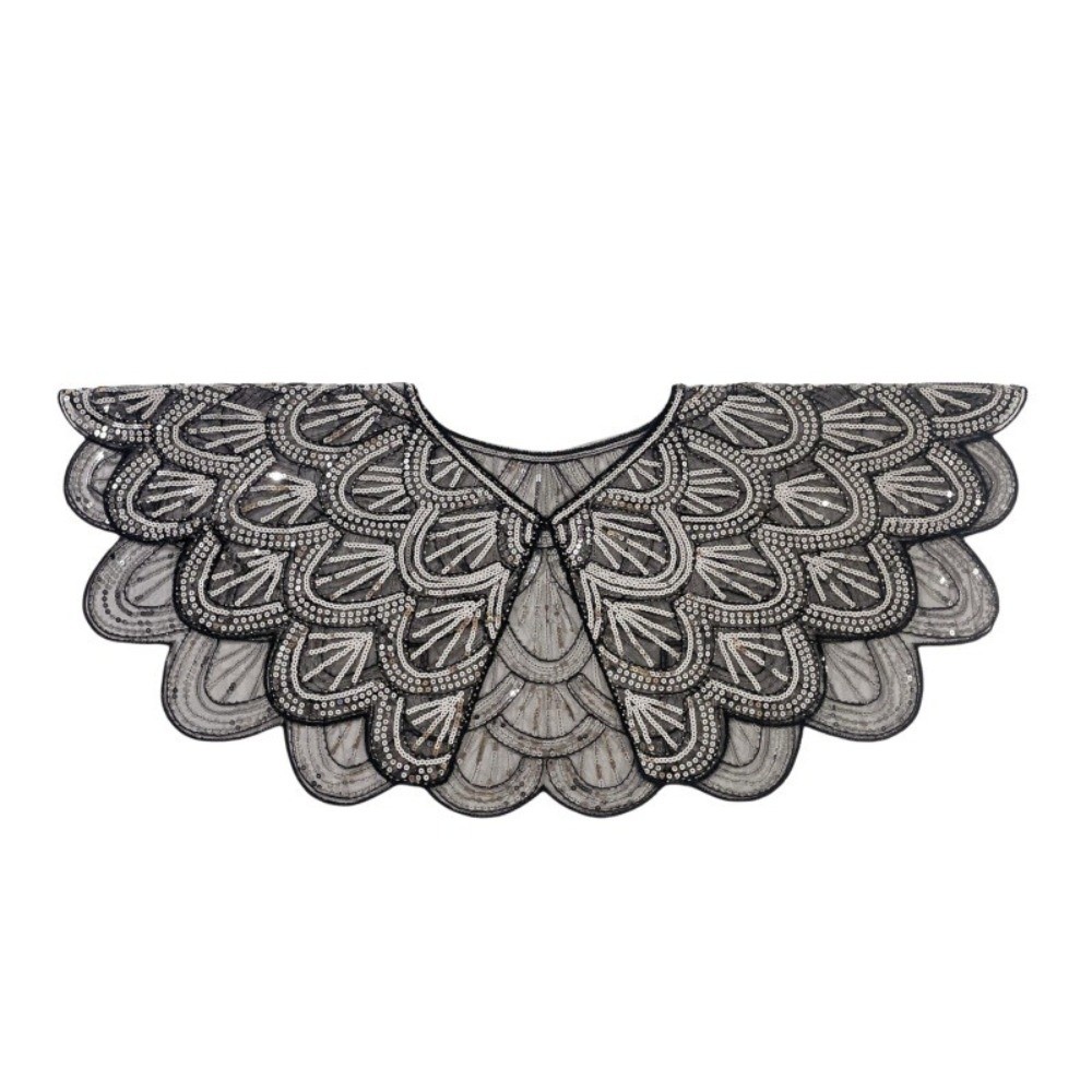 Art Deco Hollowed-out Shawl Be - Vintage Fashion Art 评论和价格