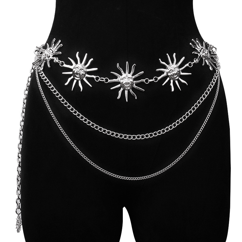 Chunky Multilayer Punk Gothic  - Vintage Fashion Tumblr 评论和价格