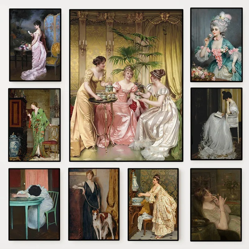 The Renaissance Women Portrait - Vintage Fashion Art 评论和价格