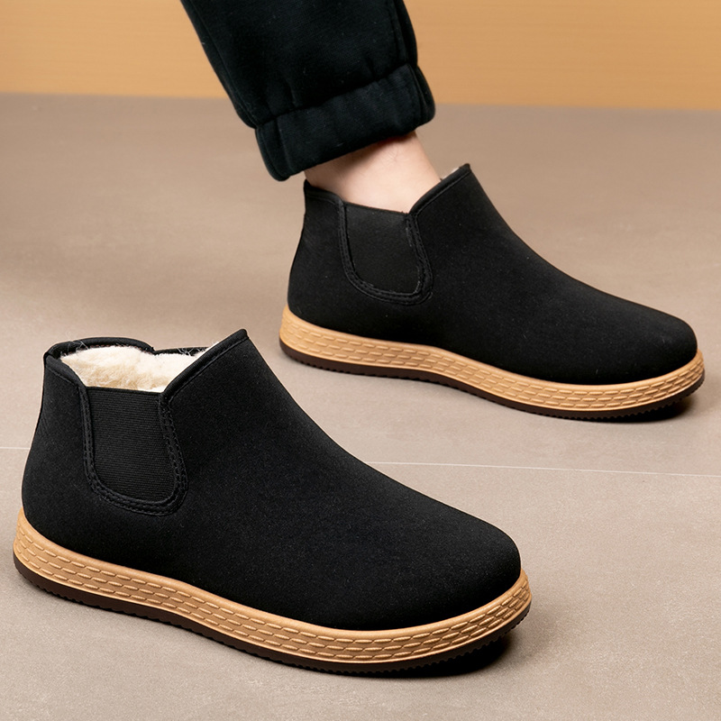 Men's Cotton Shoes Men's Winte - Vintage Outdoor Fashion 评论和价格